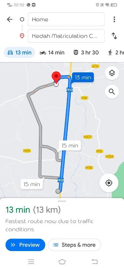 Homestay De'69 Jitra Exteriér fotografie